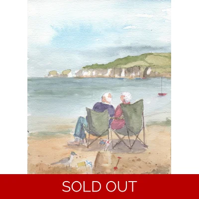 Old Harry Rocks couple